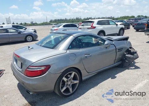 2014 Mercedes-Benz Slk 250 из США, поврежденный, VIN WDDPK4HA7EF092618